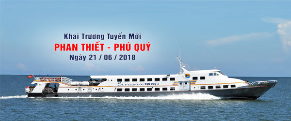 Tàu cao tốc Superdong Phan Thiết Phú Quý du lịch đảo Phú Quý